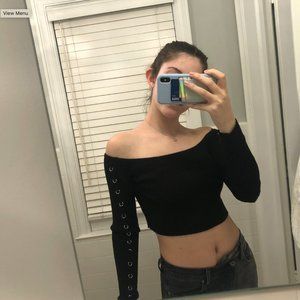 Crop Top Long Sleeve